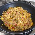 El cooksnap de Elizabeth Quezada Mojica cuando hizo Arroz frito con verduras asadas.