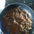 El cooksnap de Luis Moreno cuando hizo Bistec a la mexicana.