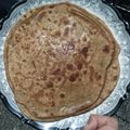 Madiha Kamran's cooksnap of when they made Aloo paratha.