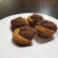 El cooksnap de Julieta Solis cuando hizo Muffins de avena y banana marmolados 👏.