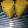 Uft's cooksnap of when they made Mango smoothie.