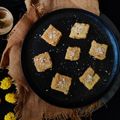 Disha Prashant Chavda's cooksnap of when they made મોહનથાળ (Mohanthal Recipe In Gujarati).