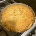El cooksnap de cbeunza cuando hizo Tarta de coco y dulce de leche.