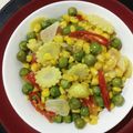 Cooksnap dari Muslimah Fauzi - Ummi Khalisha untuk resep Tumis terong pipit,jagung manis dan petai