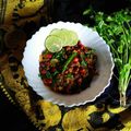 Sanjhbati Sen.'s cooksnap of when they made Roti spicy churma.