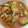 Cooksnap Cempaka Putih semasa beliau membuat Sayur petola/tene goreng pecah telur.