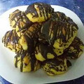 El cooksnap de Sabrina cuando hizo Eclairs con crema pastelera y chocolate.