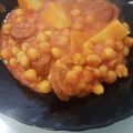El cooksnap de JennyJarSa cuando hizo Guiso de garbanzos con chorizo.