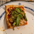 El cooksnap de Débora Cantero Martínez cuando hizo Pizza fit de pollo y aguacate.