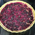 Cooksnap de Eva Bodineau sur la recette Tarte aux prunes du jardin crème vanille citron