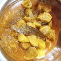 Puja Rakesh का कुकस्नैप जब उन्होंने बेसन के गट्टे की सब्जी (Besan ke gatte ki sabzi recipe in hindi) बनाया था।