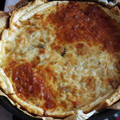 El cooksnap de Ester GM cuando hizo Tarta de calabacín con queso provolone al orégano.