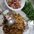 کوک اسنپ زهرا بعد از امتحان کردن پلو میگو تند و تیز 😋😜.