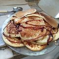 El cooksnap de Lorena de los Santos cuando hizo Tortitas americanas.