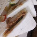 Aqsa Shaikh's cooksnap of when they made Chicken club sandwich.