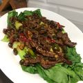 Cooksnap dari Adrian Tirtawidjaja untuk resep Tumis Daging Sapi Sayur Pakcoy