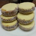 El cooksnap de Angela Rodriguez cuando hizo Alfajores de Maicena.