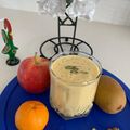 Bhumika Oza's cooksnap of when they made એપલ સ્મુધી (Apple Smoothie Recipe In Gujarati).