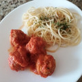 El cooksnap de Manoli Aranda L. cuando hizo Albóndigas con salsa de tomate.