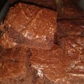 El cooksnap de Rocío cuando hizo Brownies nesquik.
