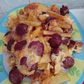 Cooksnap από ΑΜΑΛΙΑ στη συνταγή Ομελέτα 🍳 με πατάτα 🥔, λουκάνικα, πιπεριά 🌶️ και τυρί 🧀