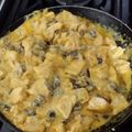 john hunter's cooksnap of when they made coronation chicken.
