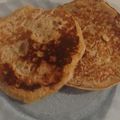 El cooksnap de Maria Maciel cuando hizo Pankes de avena y banana.