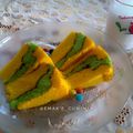 Cooksnap dari Intan Alphy untuk resep 📑 Steamed Topo Map Love Cake