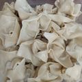 Cooksnap dari Nessie Puspitasari untuk resep Pangsit isi Ayam (Bisa Kukus/Rebus/Goreng) Ide Frozen Food