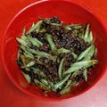 Cooksnap Imran zaini semasa beliau membuat Daging cincang lada hitam.