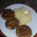 El cooksnap de Viviana Tissera cuando hizo Hamburguesas de lentejas.