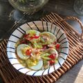 Cooksnap Salina Jalaludin semasa beliau membuat Telur Rebus Air Asam.