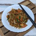 Cooksnap Nana Isya semasa beliau membuat Mee Goreng Basah Simple (Mee Banjir).