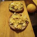 El cooksnap de Adriana Loyarte cuando hizo Desayuno con huevos revueltos 👌.