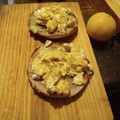 El cooksnap de Adriana Loyarte cuando hizo Desayuno con huevos revueltos 👌.