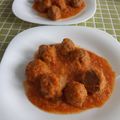 El cooksnap de Carolina Ruiz San Miguel cuando hizo Albóndigas en salsa fussioncook.