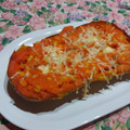 El cooksnap de Lau cuando hizo Calabaza rellena al horno.