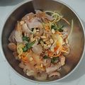 Cooksnap của Cau Hai khi họ làm theo món Gỏi đu đủ thịt heo