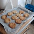 Nicolet 's cooksnap of when they made Christmas Vanilla Biscuits.