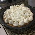 El cooksnap de Jime Garnier cuando hizo Lemon Pie.