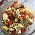 El cooksnap de Javier Caro Fernández cuando hizo Coliflor aliñada con vinagreta.
