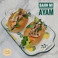 Cooksnap dari Mike Elisabeth Hapsari untuk resep Bahn Mi Ayam - Sandwich Vietnam