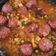 El cooksnap de alejandra cuando hizo Albóndigas a la jardinera.