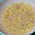 Cooksnap dari Vineela Angelita Colextinus untuk resep Sup Asparagus Jagung Ayam