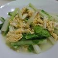 荊玉璽 的 小白菜炒蛋 cooksnap