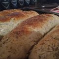 El cooksnap de Antonelia Ramirez cuando hizo Pan de orégano y queso.