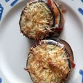 El cooksnap de Ana Barco cuando hizo Milhojas de berenjenas, jamón y queso.