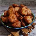 Cooksnap Aznie Khasri semasa beliau membuat Cekodok Pisang.