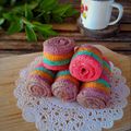 Cooksnap dari iiswatizain untuk resep Rainbow cake mini roll