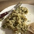El cooksnap de Florencia Echevarria cuando hizo Risotto de champiñones y espinaca.